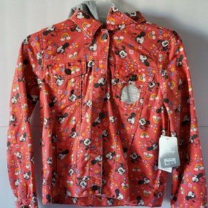 Minnie Mouse Hooded Denim Jacket for Girls Sz9-10